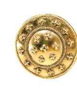 Chanel Shield Button Earrings Accessory arcadeshops.com