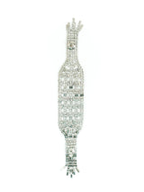 Rhinestone French Cuff Style Bracelet Accessory arcadeshops.com