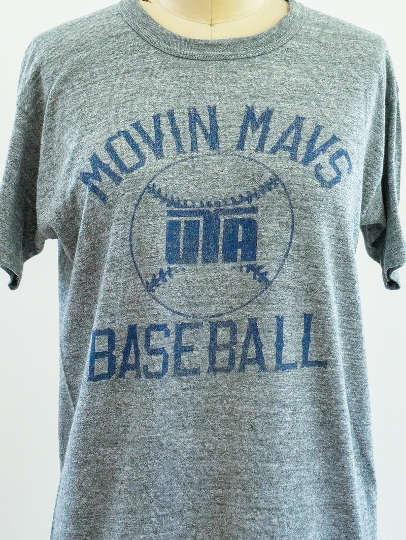 Movin Mavs Baseball Tee T-shirt arcadeshops.com