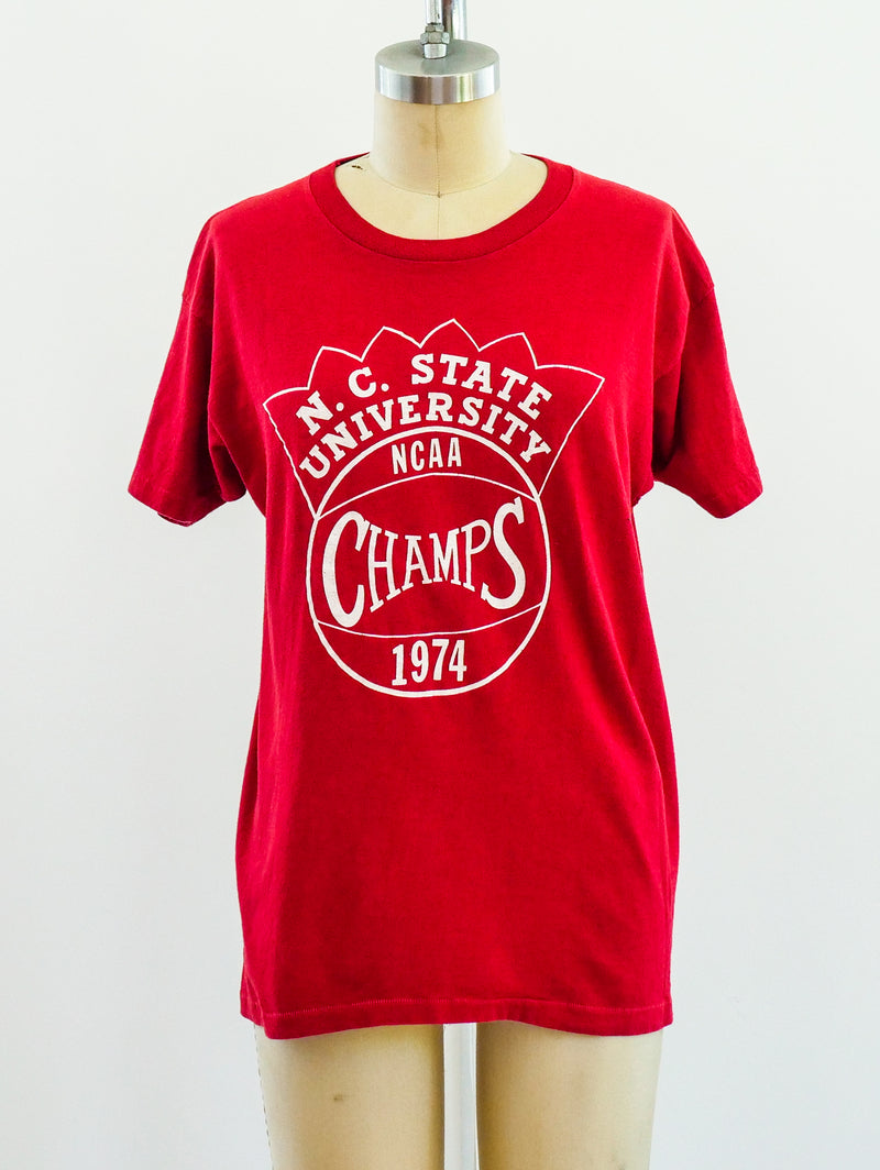 NC State Champs Basketball Tee T-shirt arcadeshops.com