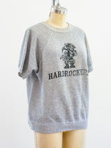 Heather Grey Hard Rockers Sweatshirt T-shirt arcadeshops.com