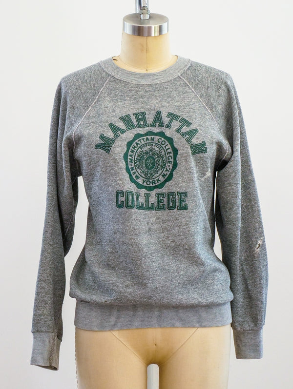 Manhattan College Seal Graphic Sweatshirt T-shirt arcadeshops.com