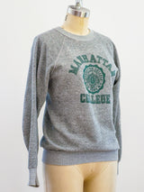 Manhattan College Seal Graphic Sweatshirt T-shirt arcadeshops.com