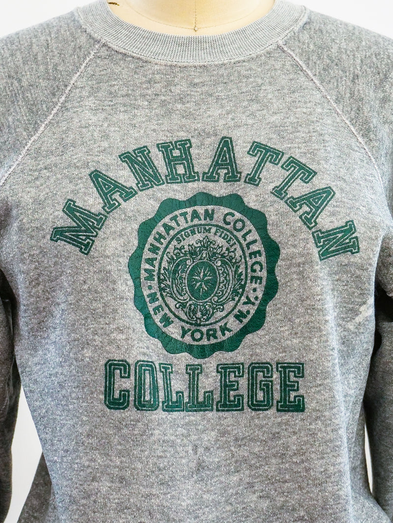 Manhattan College Seal Graphic Sweatshirt T-shirt arcadeshops.com