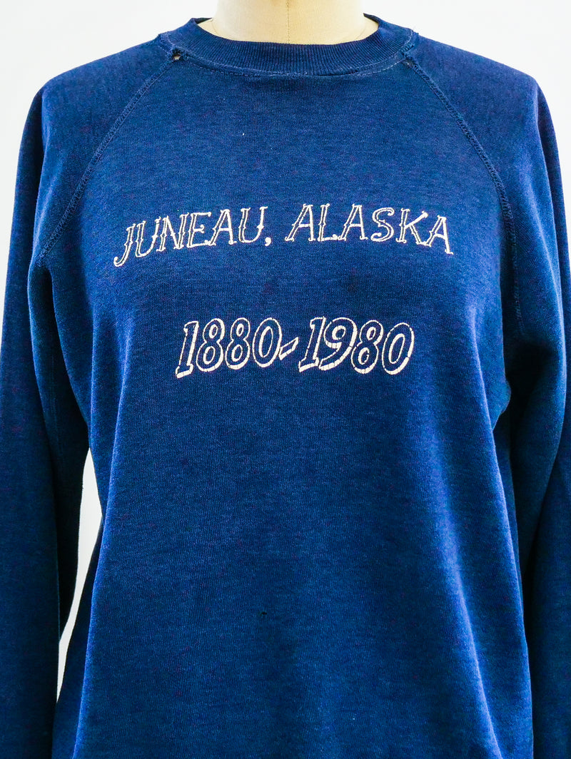 Juneau Alaska Centennial Sweatshirt T-shirt arcadeshops.com