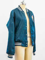 Yankees Satin Bomber Jacket Jacket arcadeshops.com