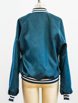 Yankees Satin Bomber Jacket Jacket arcadeshops.com