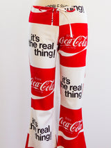 Coca Cola Logo Drawstring Pants Jacket arcadeshops.com