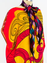 Upcycled Scarf Top Top arcadeshops.com