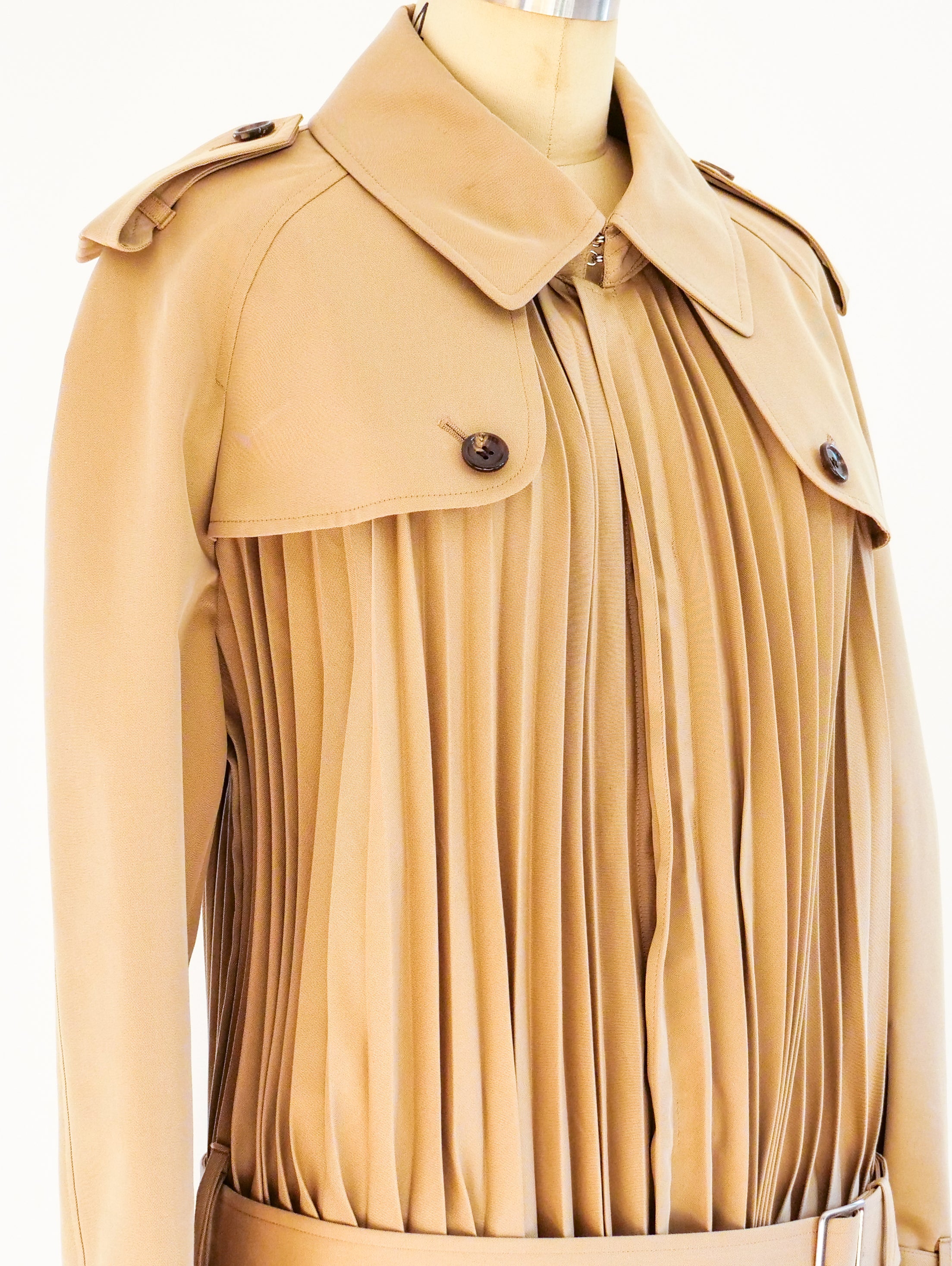 ジャケット・アウター 20ss junya watanabe half trench coat s Junya Watanabe MAN Trench Coat in Beige | SVD USA