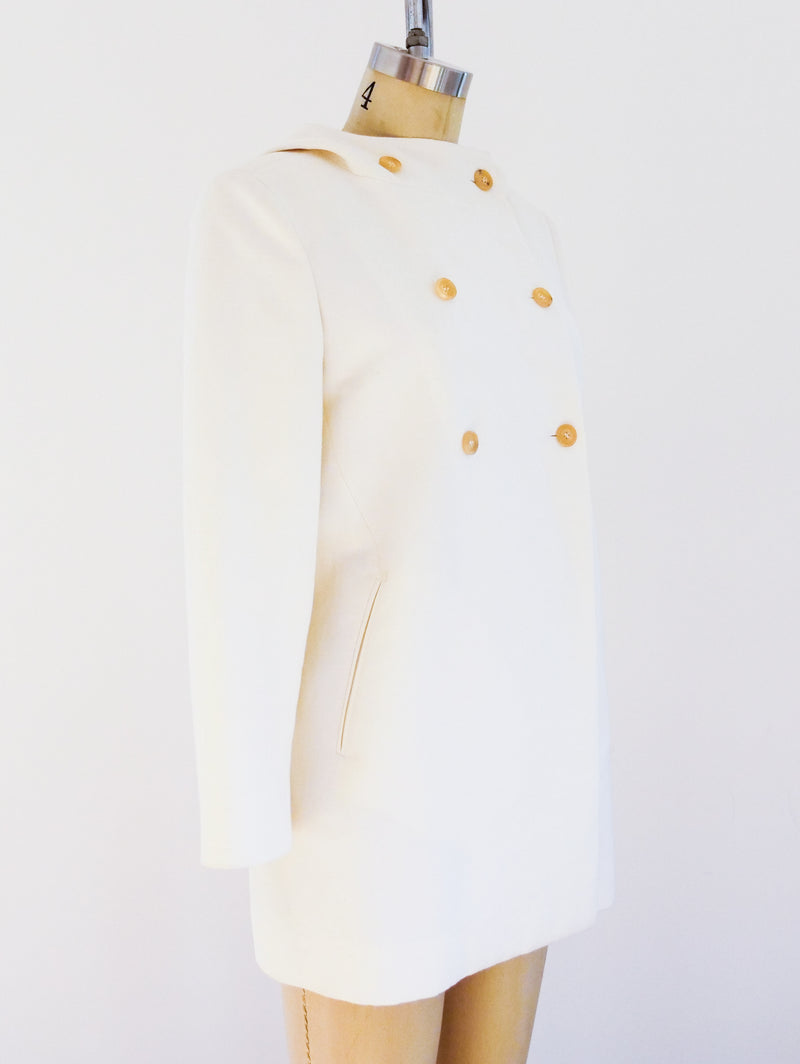 Celine Linen Hooded Jacket Jacket arcadeshops.com