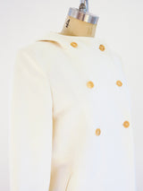 Celine Linen Hooded Jacket Jacket arcadeshops.com