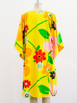 Pop Floral 1960's House Dress Dress arcadeshops.com