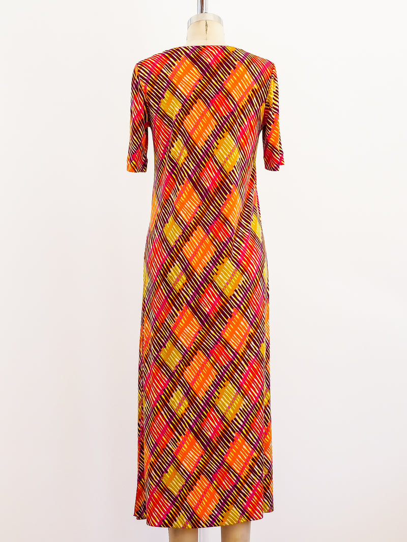 Missoni Printed Silk Jersey Dress Dress arcadeshops.com