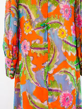 Richilene Embellished Silk Chiffon Maxi Dress Dress arcadeshops.com