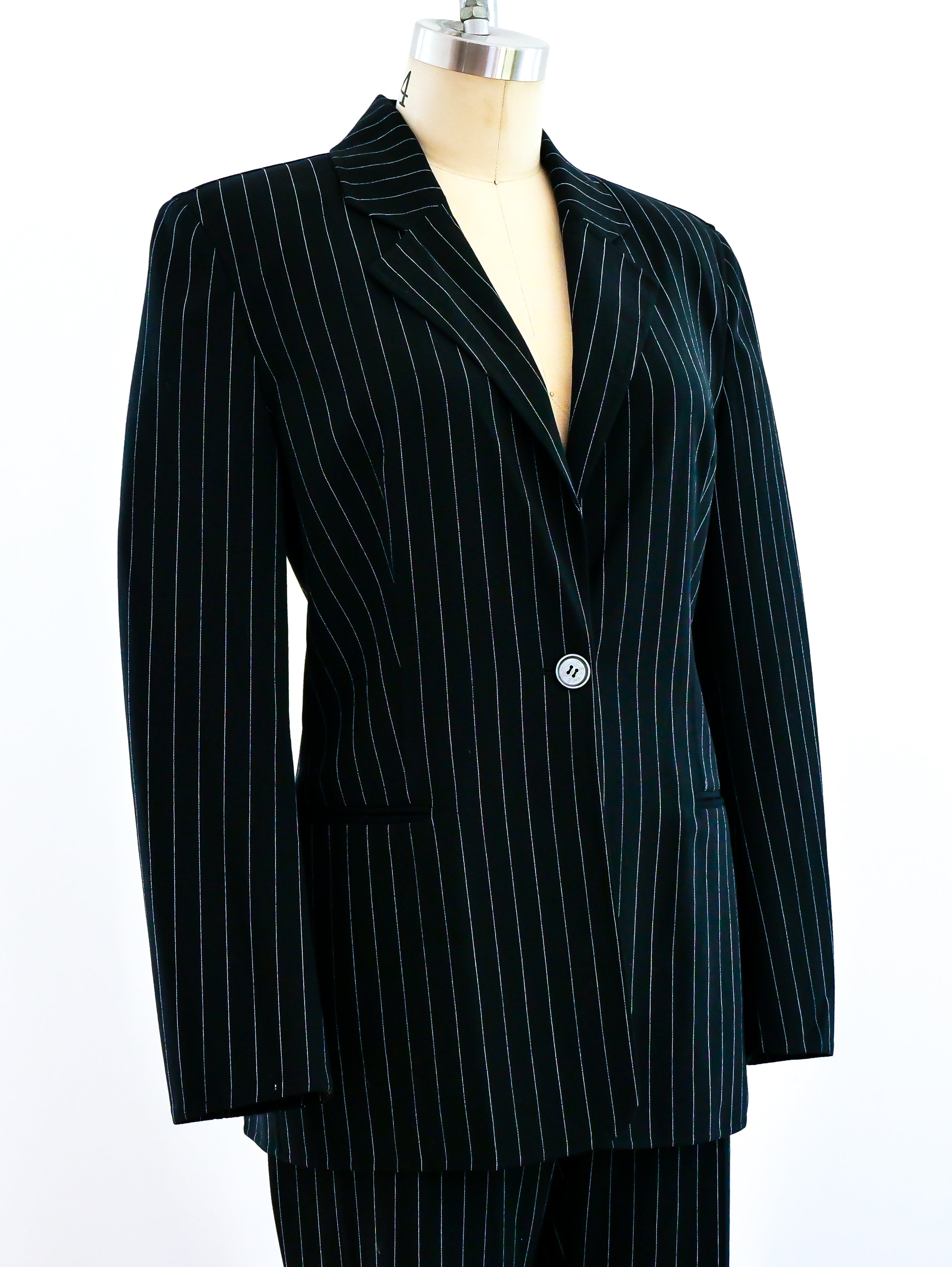 Celine pinstripe discount suit