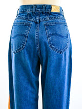 Fringed Lee Jeans Pants arcadeshops.com