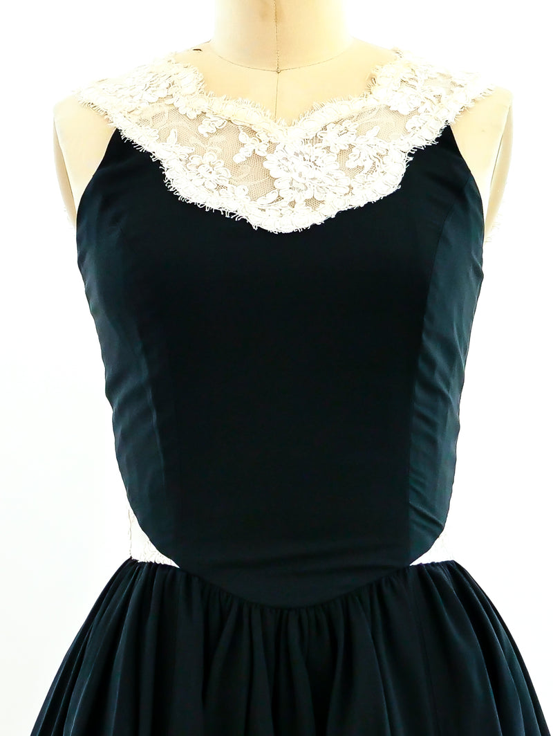 Geoffrey Beene Lace Trimmed Dress Dress arcadeshops.com