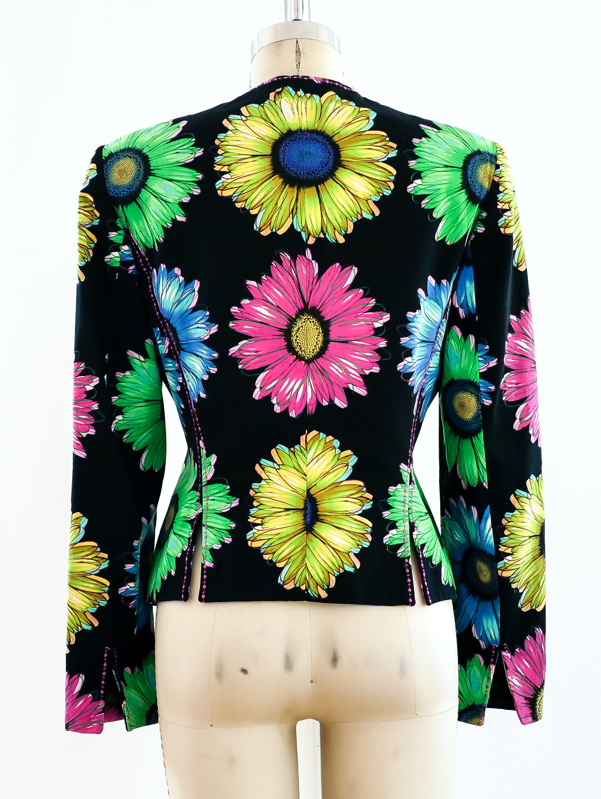 Gianni Versace Neon Daisy Jacket