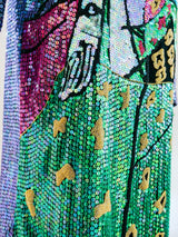 Picasso Inspired Sequin Dress Dress arcadeshops.com