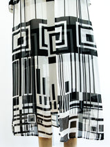 La Mendola Op Art Printed Dress Dress arcadeshops.com