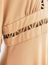 Frank Usher Lattice Cutout Maxi Dress Dress arcadeshops.com
