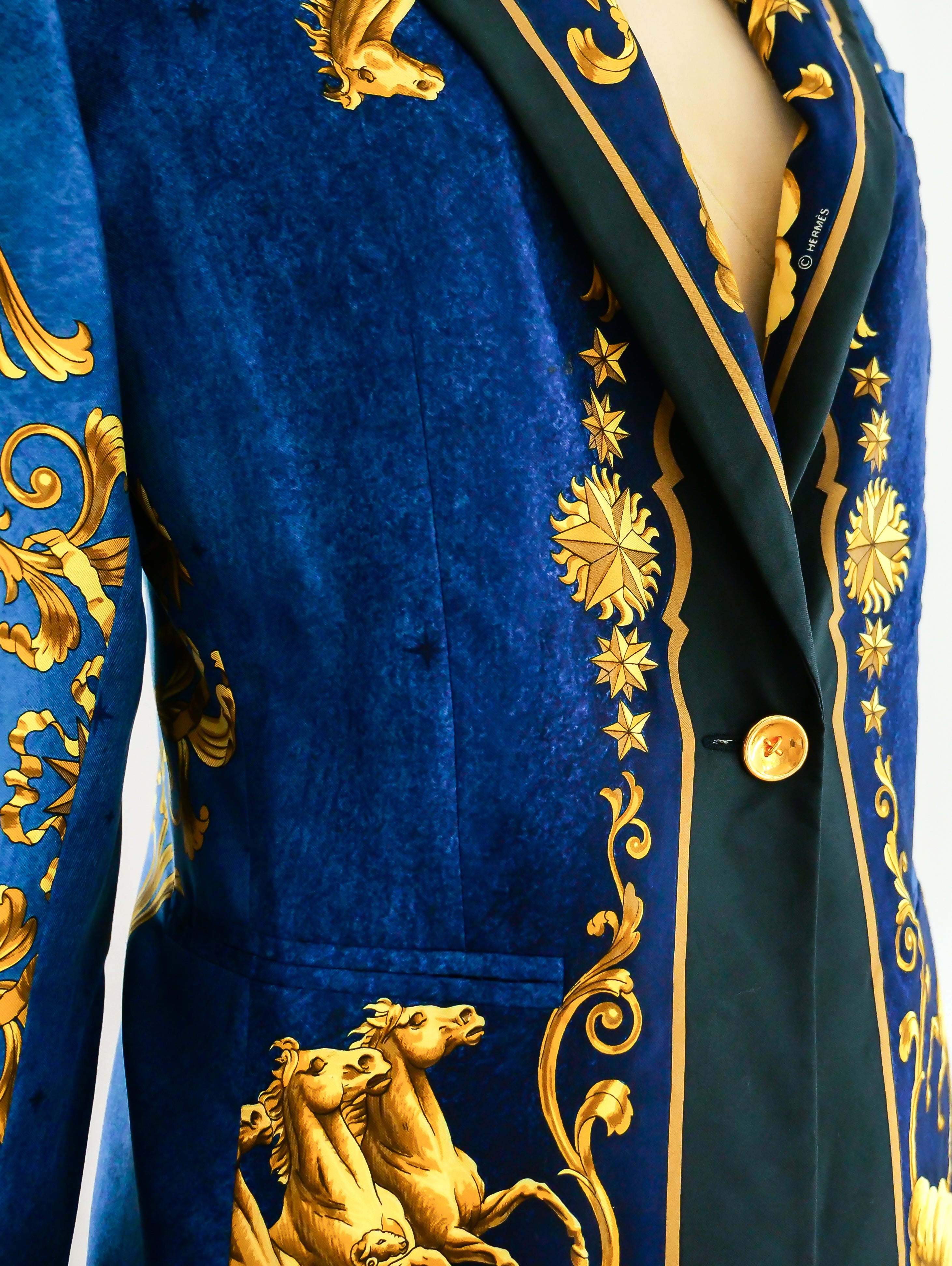 Hermes Cosmos Silk Jacket