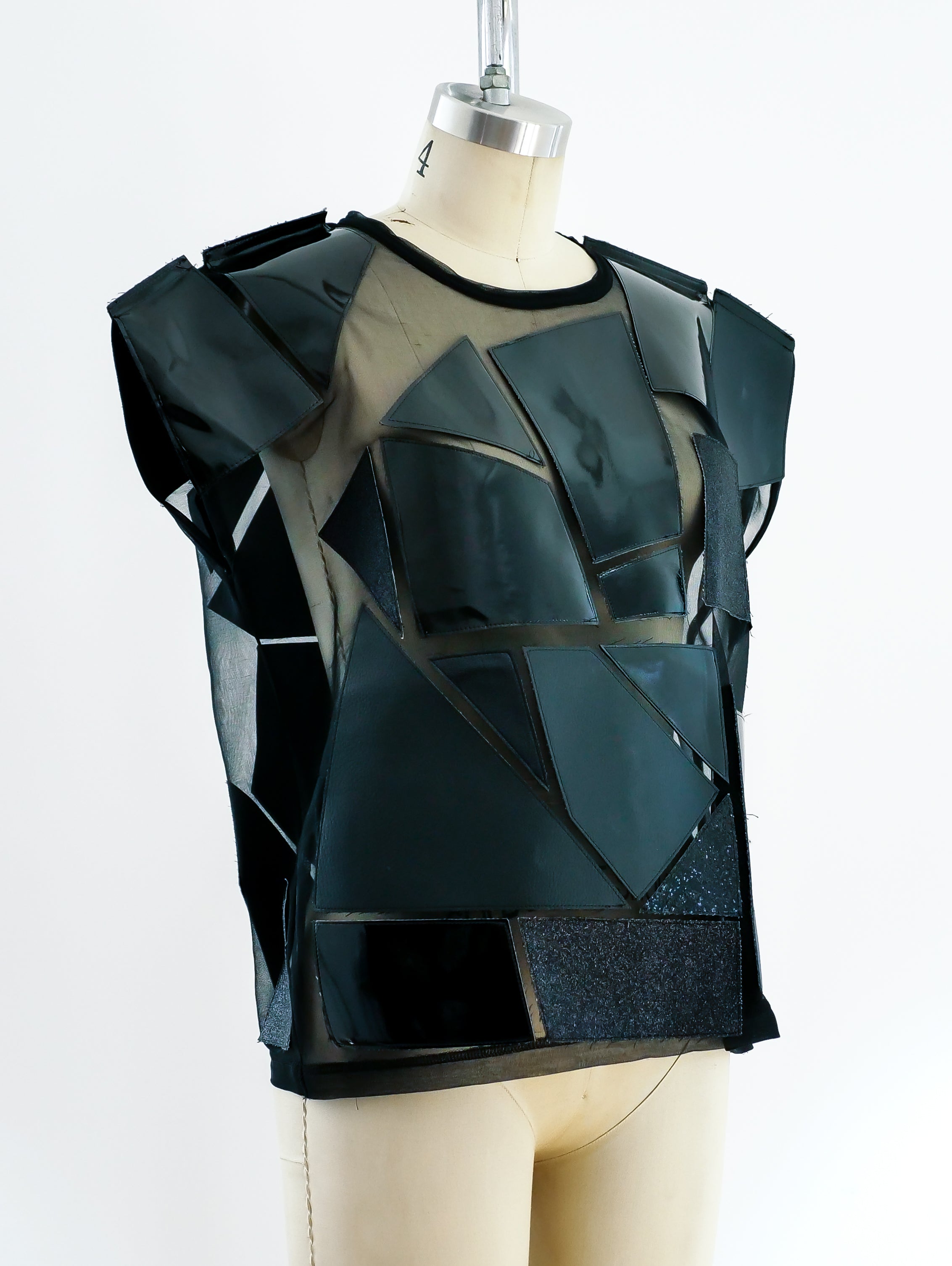 Junya Watanabe Pieced Geometric Top