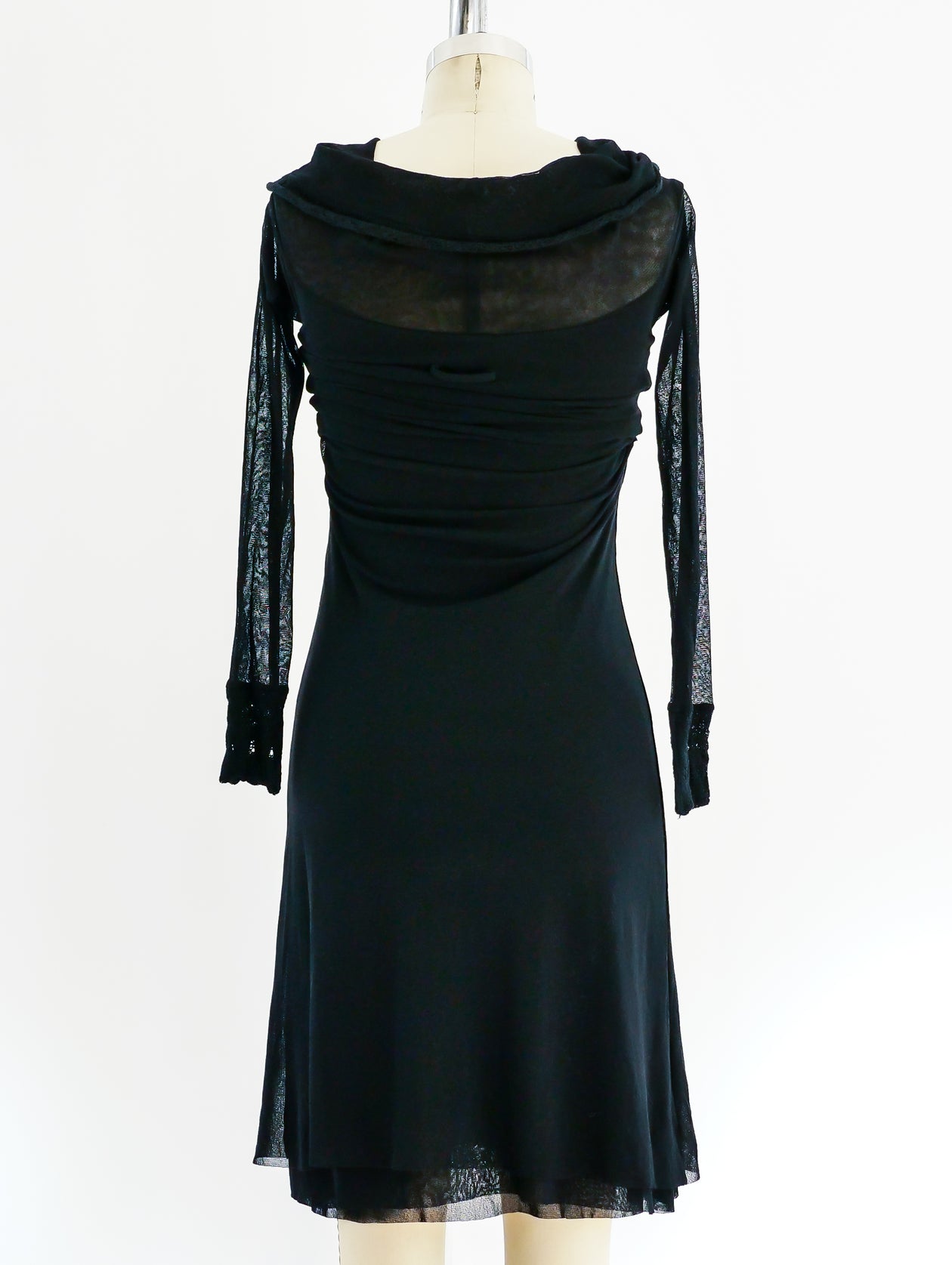 Jean Paul Gaultier Black Net Dress Jean Paul Gaultier Black Net Dress