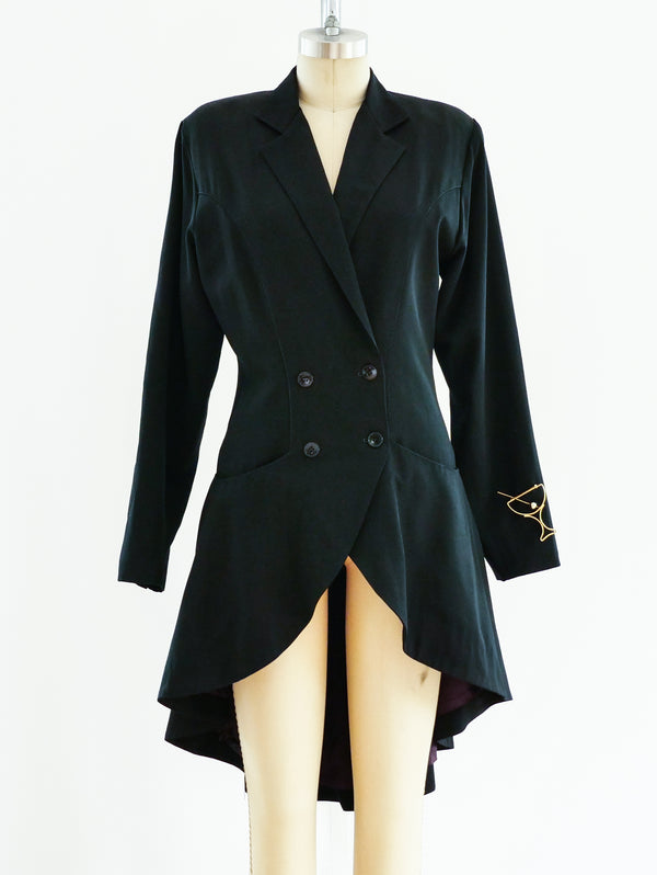 Double Breasted Tuxedo Jacket Jacket arcadeshops.com