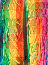 Rainbow Fringe Jacket Jacket arcadeshops.com
