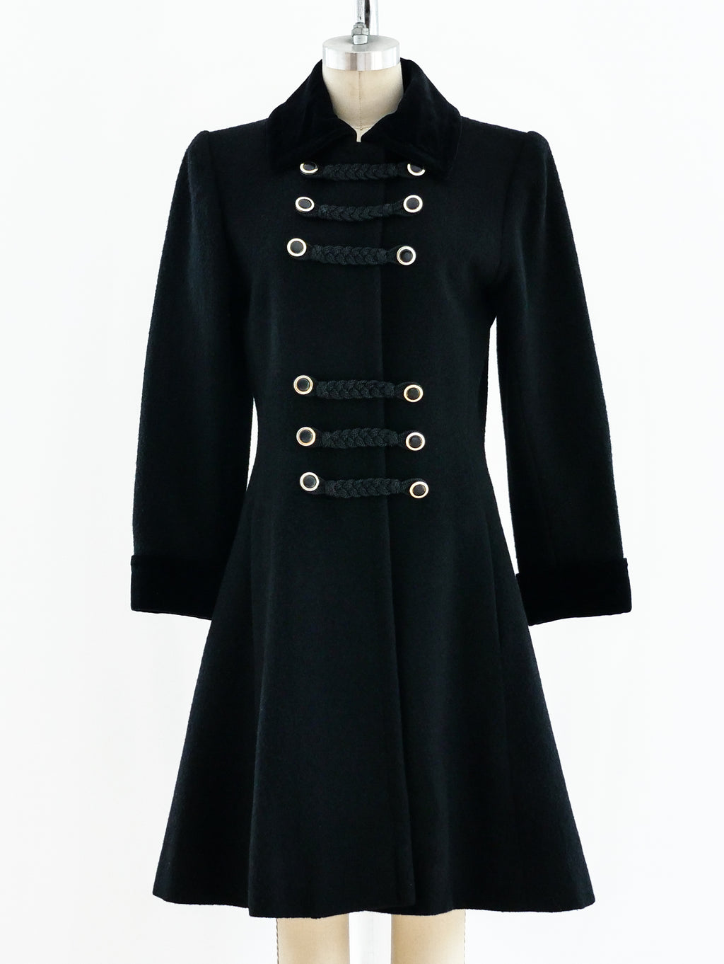 Yves Saint Laurent Russian Collection Wool Coat