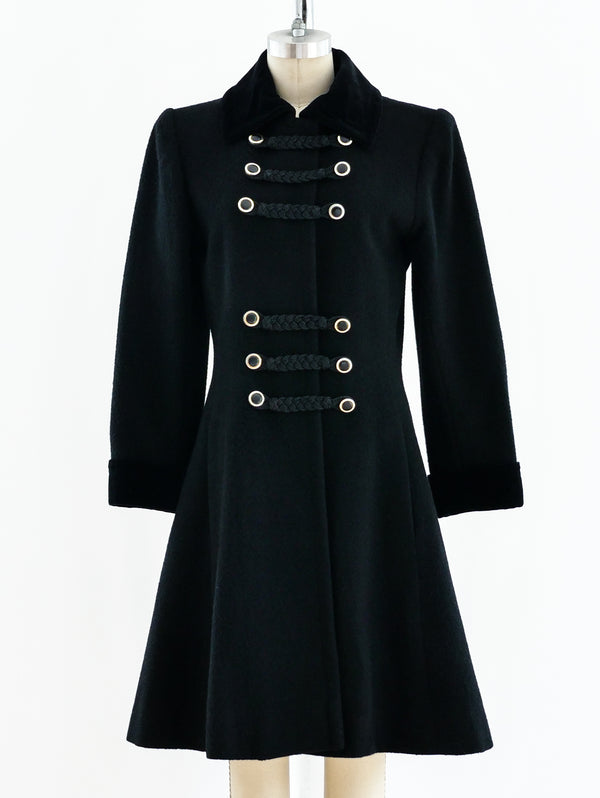 Yves Saint Laurent Russian Collection Wool Coat Jacket arcadeshops.com