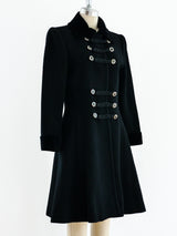 Yves Saint Laurent Russian Collection Wool Coat Jacket arcadeshops.com