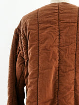 Overdyed Rust Czech Liner Jacket Jacket arcadeshops.com