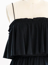 Black Jersey Tiered Ensemble Suit arcadeshops.com