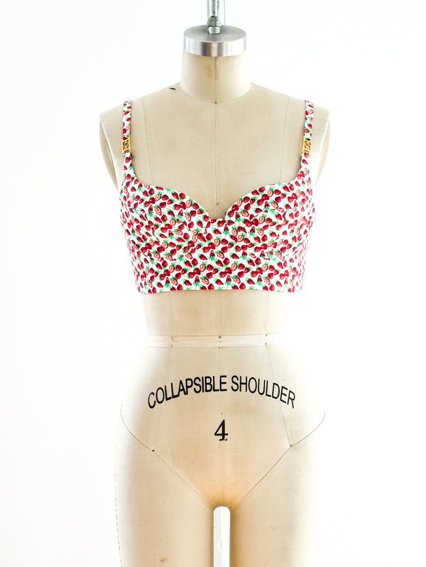Escada Strawberry Bralette Top arcadeshops.com