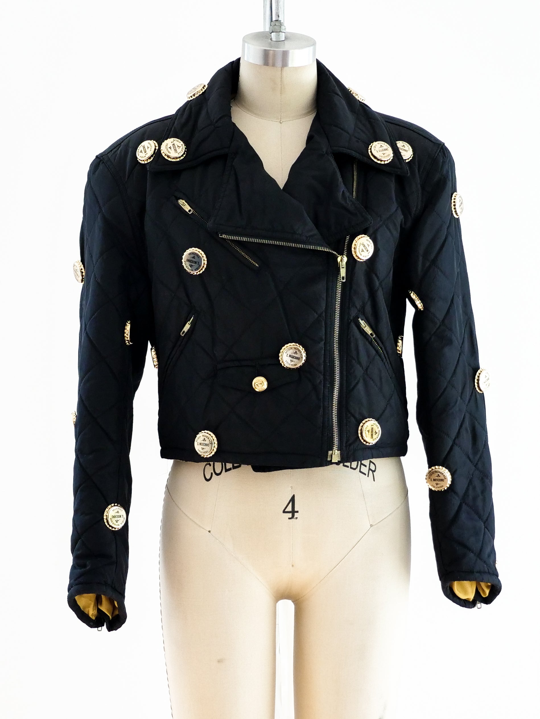 Moschino studded discount jacket