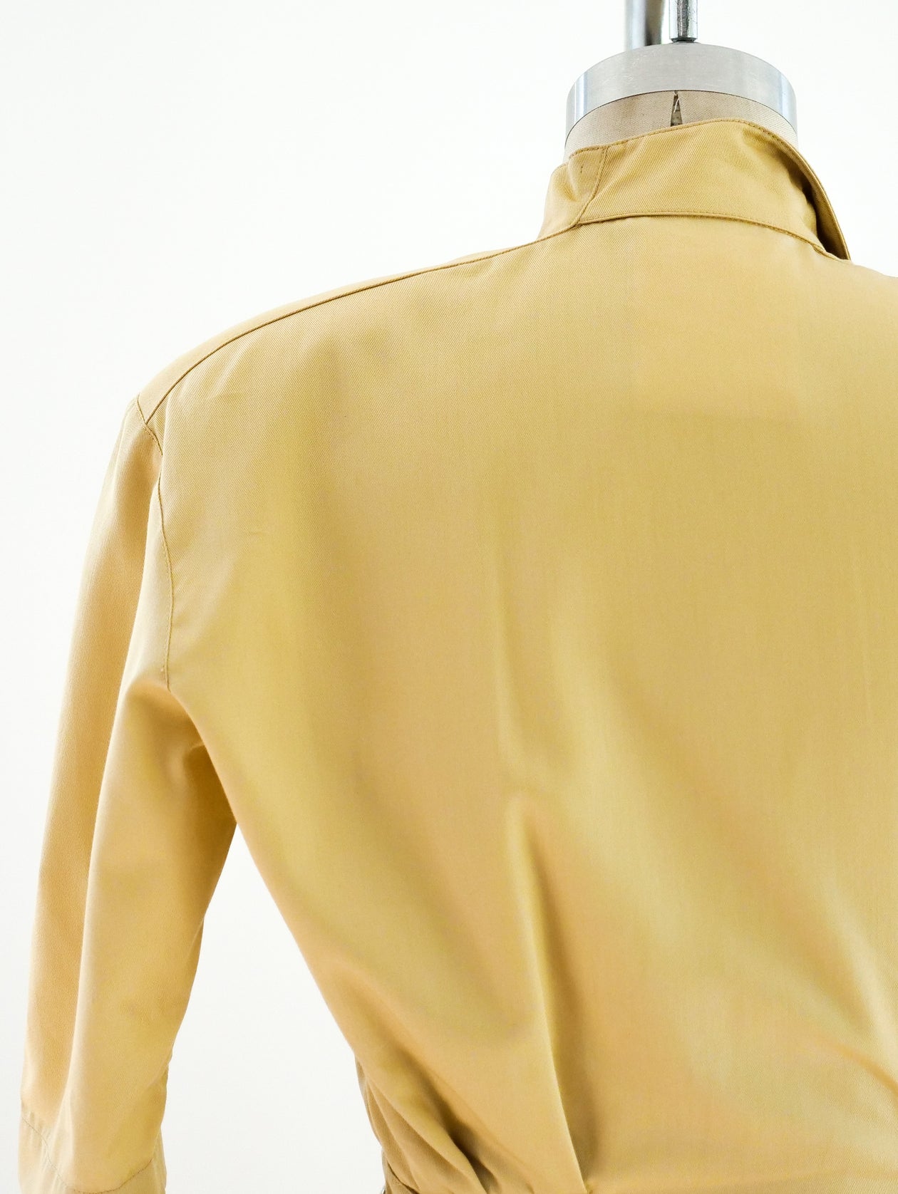 Thierry Mugler Khaki Dress