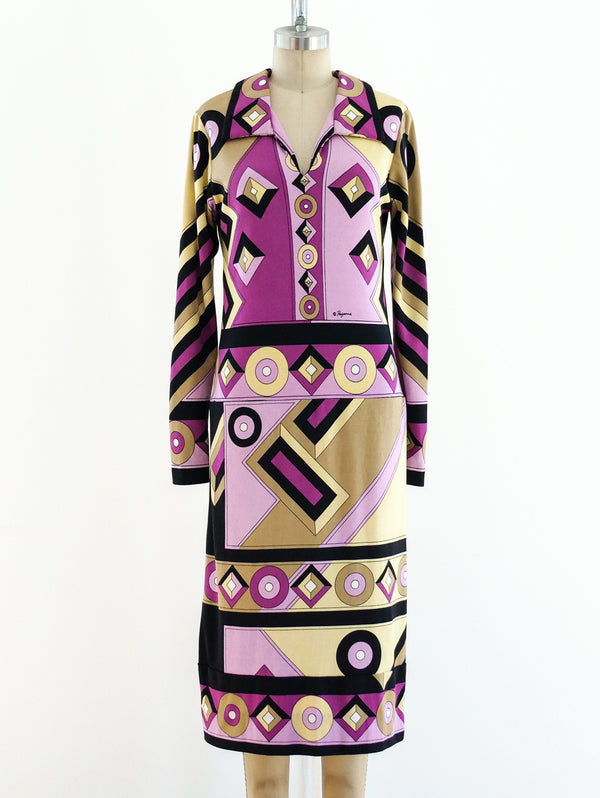 Paganne Printed Knit Dress Dress arcadeshops.com