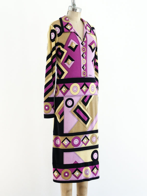 Paganne Printed Knit Dress Dress arcadeshops.com