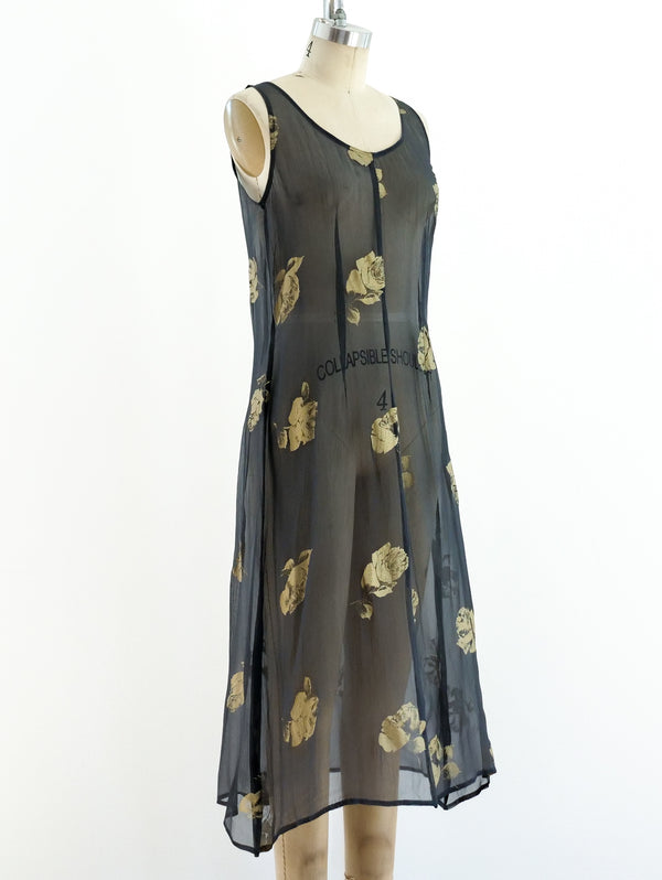 Dries van Noten Chiffon Tank Dress Dress arcadeshops.com