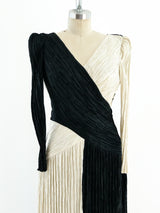 Mary McFadden Pleated Column Dress Dress arcadeshops.com