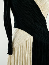 Mary McFadden Pleated Column Dress Dress arcadeshops.com