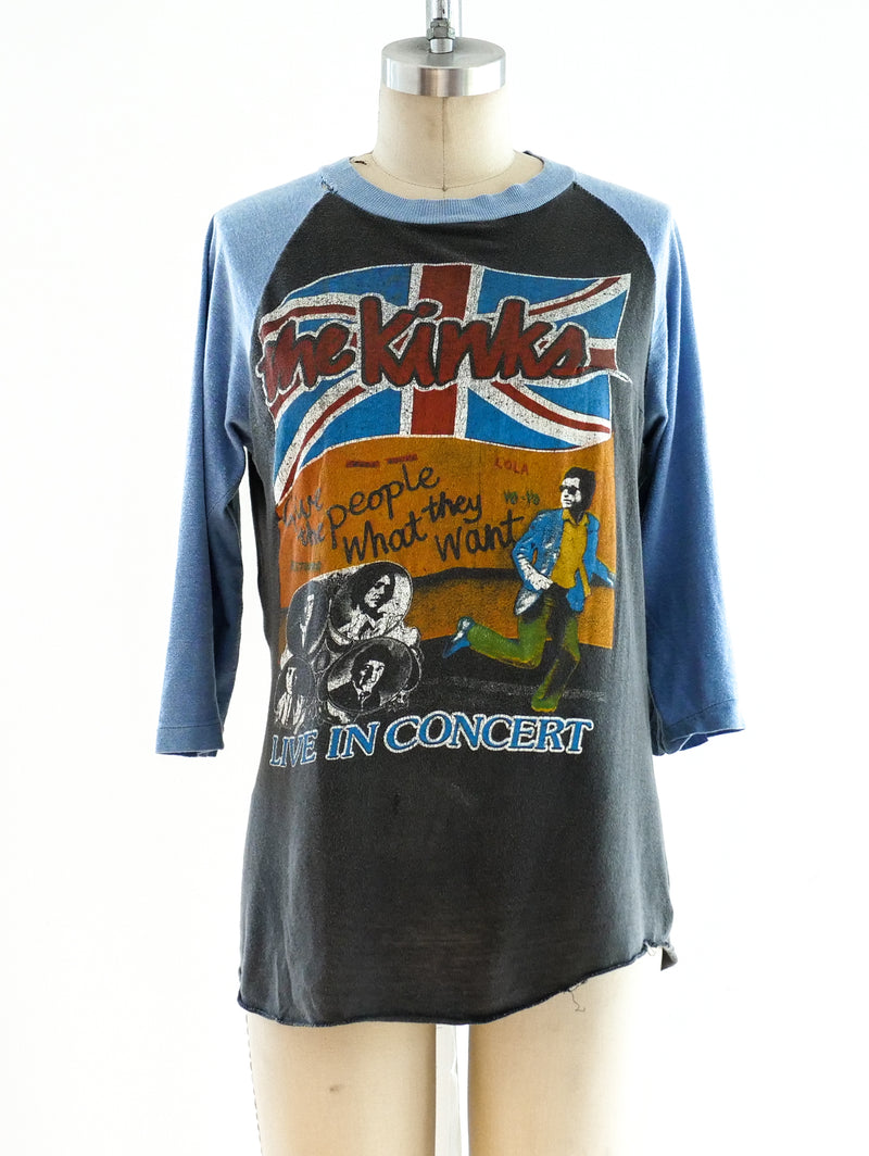 The Kinks Tour Tee T-shirt arcadeshops.com