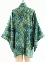 Green Shibori Kimono Jacket arcadeshops.com