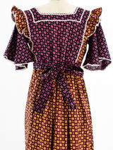 Mixed Block Print Belted Dress Dress arcadeshops.com