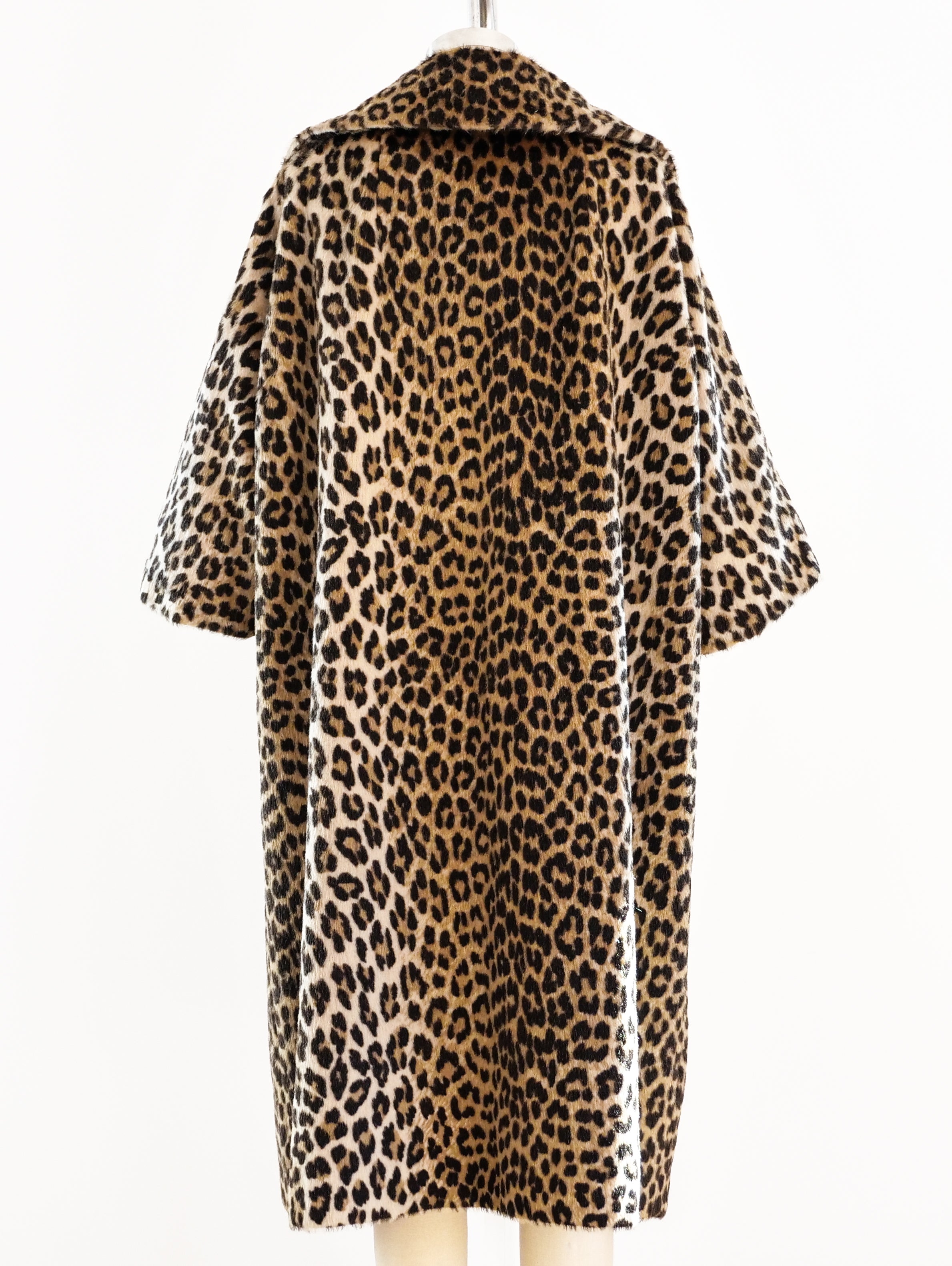 ジャケット・アウター vintage leopard design far long coat Vintage 1960s Safari Styled by Fairmoor Leopard Print Jacket