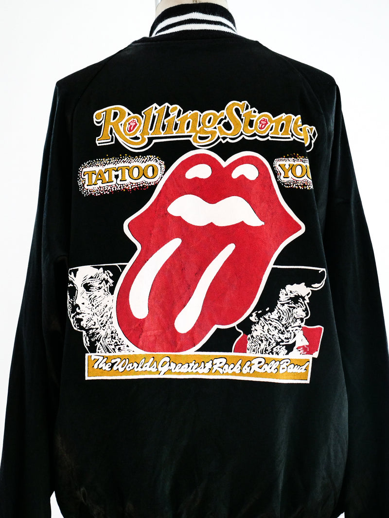 Rolling Stones Satin Tour Jacket Jacket arcadeshops.com