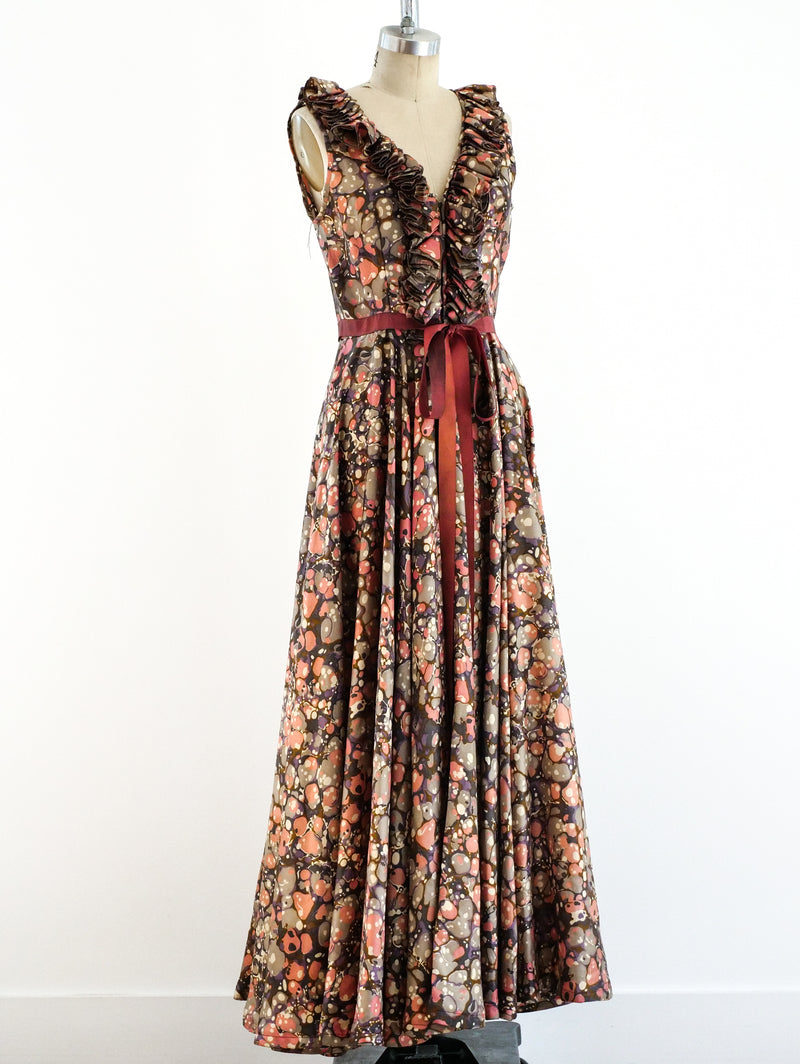 Jean Varon Marble Print Dress Dress arcadeshops.com